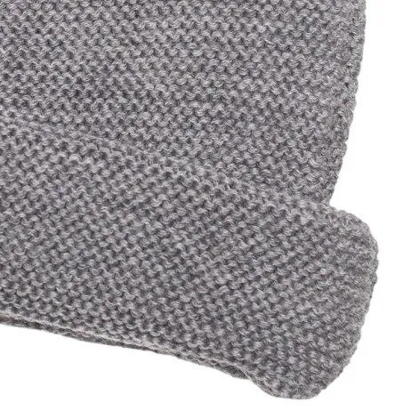 Bonnet en laine de mérinos gris-mélange - frilo swissmade