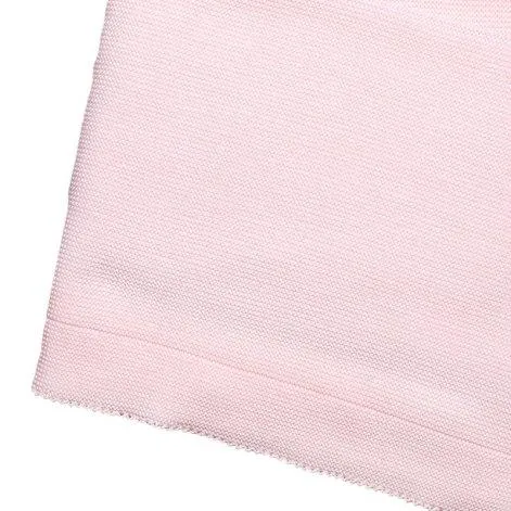 Baby blanket Merino wool pink - frilo swissmade