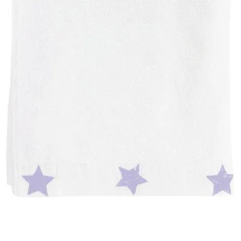 Serviette de bain étoiles violet - francis ebet