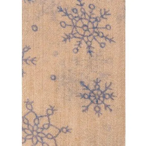 Écharpe en laine flocon de neige beige - TGIFW