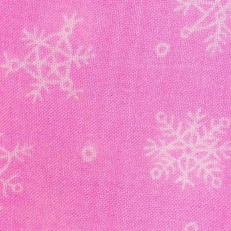 Woll-Schal Schneeflocke pink - TGIFW