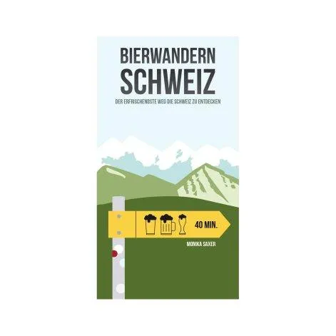 Buch Bierwandern Schweiz - Helvetiq