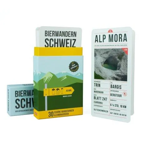 Bierwandern Schweiz Box (Allemand) - Helvetiq