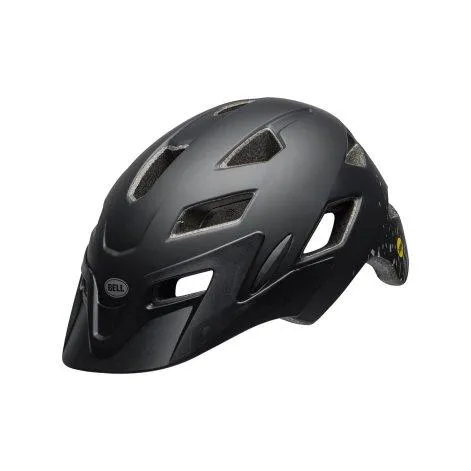 Sidetrack Youth MIPS Helmet matte black/silver fragments - Bell