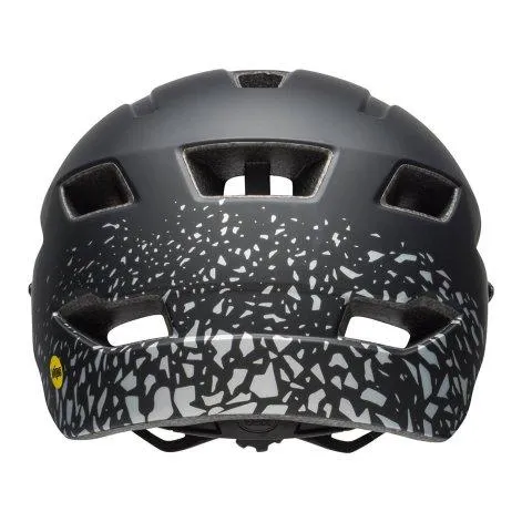 Sidetrack Youth MIPS Helmet matte black/silver fragments - Bell
