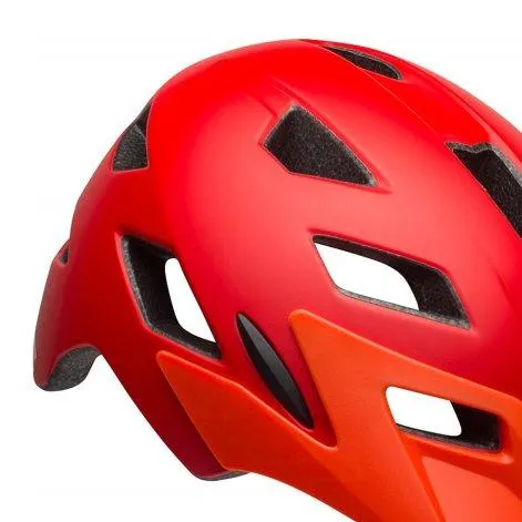 Casque Sidetrack Youth MIPS rouge mat/orange - Bell