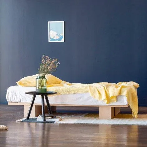 Linus uni, top bed sheet 240x270 cm lemonade - lavie