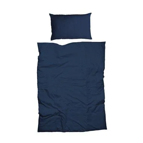 Louise uni, pillow case 65x65 cm indigo - lavie