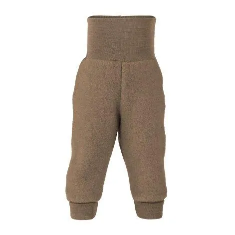 Baby pants, pure new wool walnut melange - Engel Natur