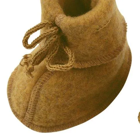 Shoe Merino Wool Saffron melange - Engel Natur
