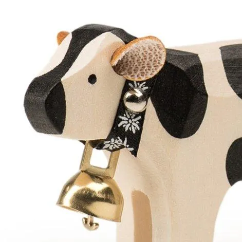 Freiburg calf with bell wooden animal Trauffer - Trauffer