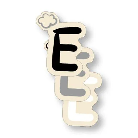 Large letters E - Kynee