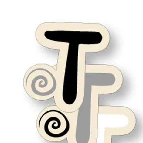 Large letters T - Kynee