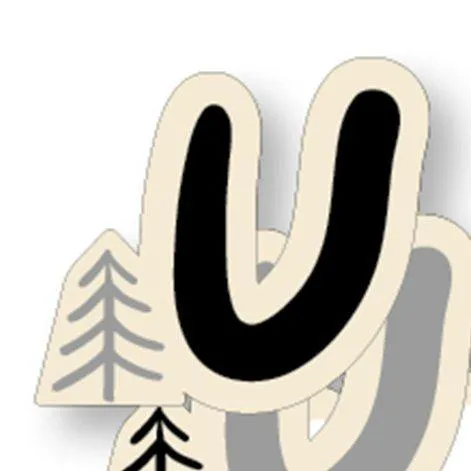 Large letters U - Kynee