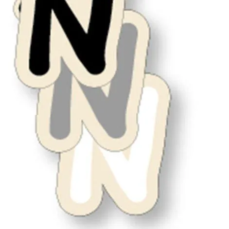 Buchstaben klein N - Kynee