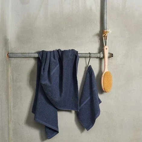 Tilda indigo, Gant de toilette 30x30 cm - lavie