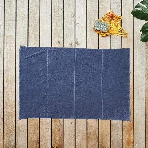 Tilda indigo, bath towel 100x150 cm - lavie
