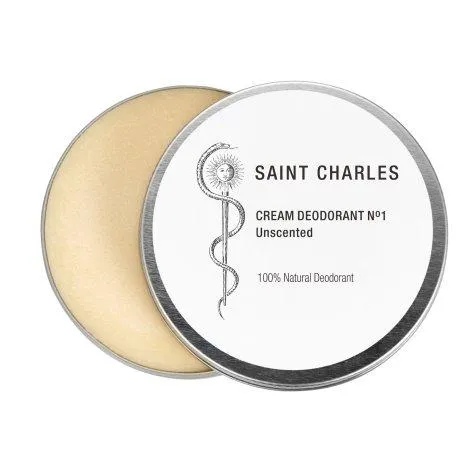 Déodorant crème naturel N°1 non parfumé - Saint Charles Apothecary