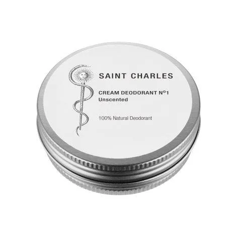 Déodorant crème naturel N°1 non parfumé - Saint Charles Apothecary