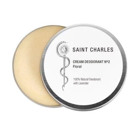 Déodorant crème naturel N°2 Floral - Saint Charles Apothecary