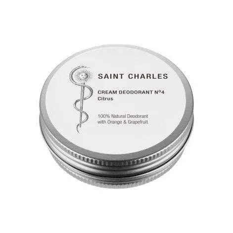 Déodorant crème naturel N°4 Citrus - Saint Charles Apothecary