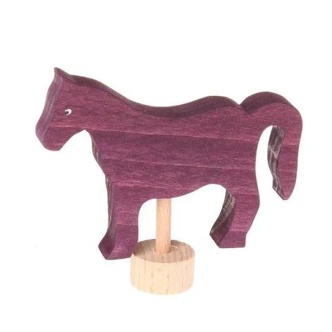 Plug-in figure purple horse - GRIMM'S