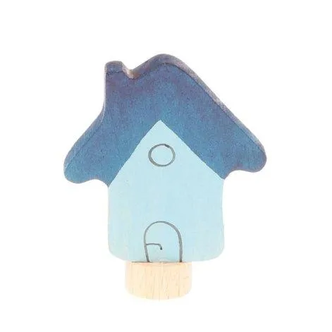 Steckfigur blaues Haus - GRIMM'S