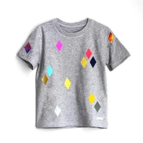 T-Shirt Diamonds Grey - pom Berlin