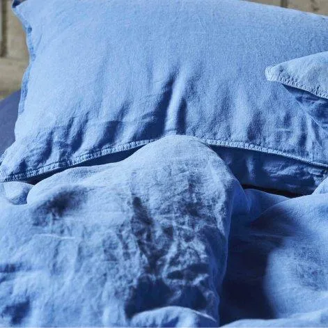 Linus uni, blue, pillow case 65x65 - lavie