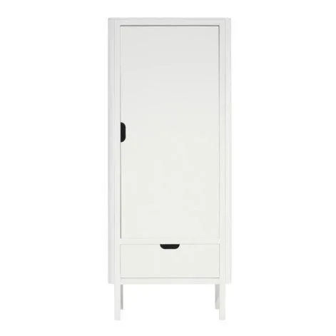 Closet, 1 door, white - Sebra