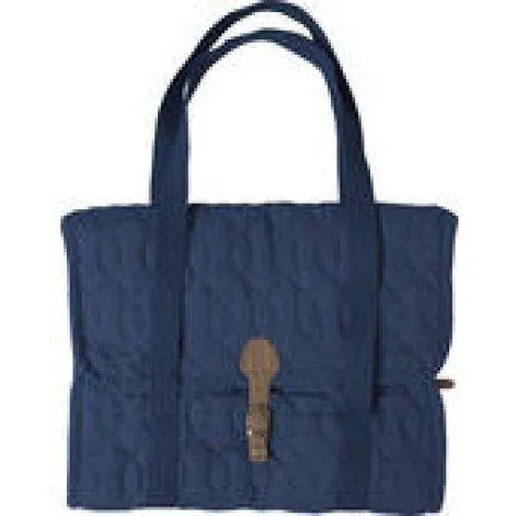 Changing bag, stitched, royal blue - Sebra