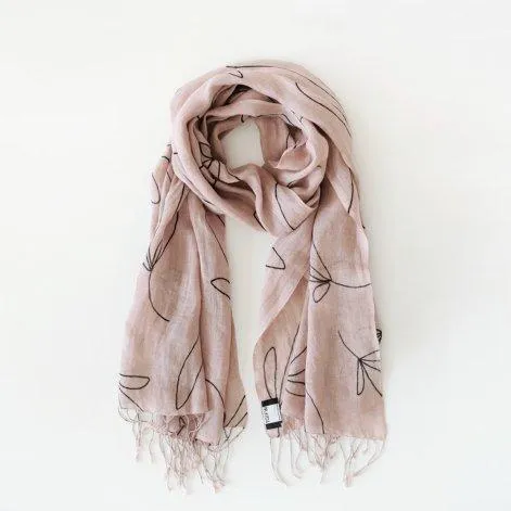 Linen scarf freedom cream - TGIFW