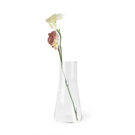 Thirst quencher in small mouth-blown vases, wooden scale - Fidea Design