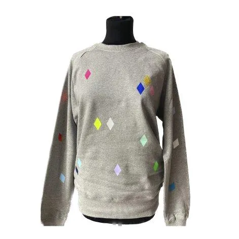 Adult Sweater Diamonds Grey - pom Berlin