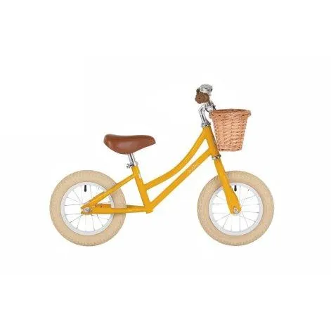 Gingersnap Balance Bike 12 pouces jaune - Bobbin