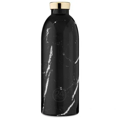 24 Bottles Thermos bottle Clima 0.85 l Black Marble - 24Bottles