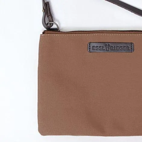 Clutch Charlie mahogany, leather brown - Essl & Rieger 