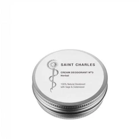 Organic Deodorant Cream N°3 Herbal - Saint Charles Apothecary