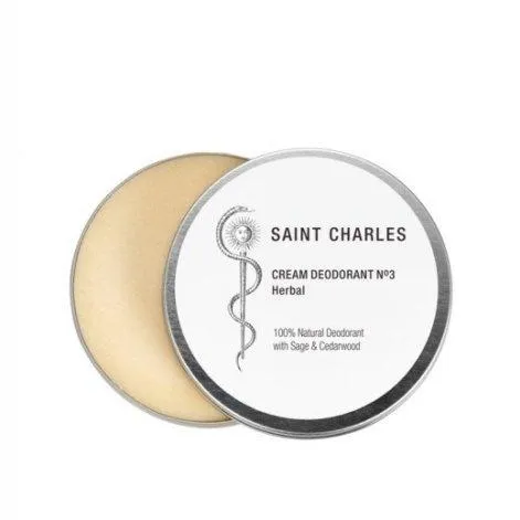 Bio Créme Deodorant N°3 Herbal - Saint Charles Apothecary