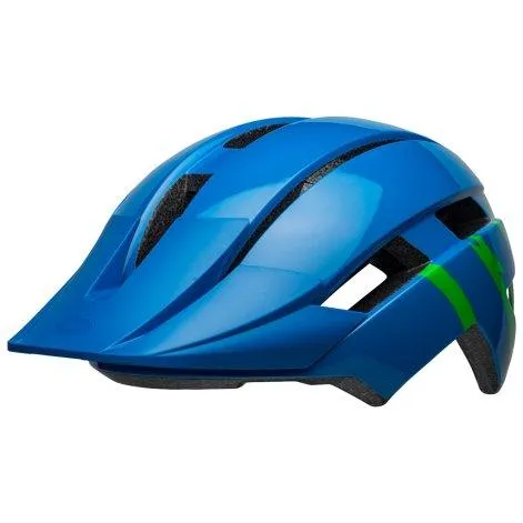 Sidetrack II YC MIPS Helmet gloss blue/green strike - Bell