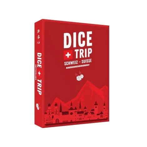 Dice Trip Switzerland Suisse - Helvetiq