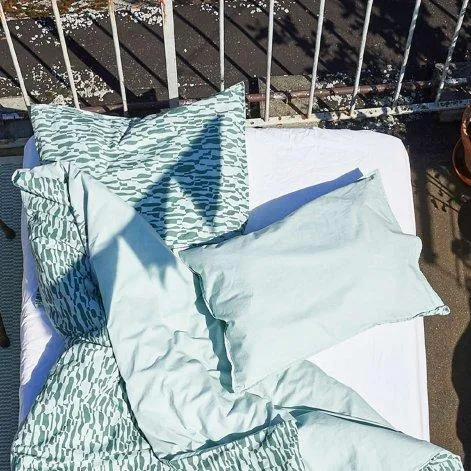 LEVIN mint/spruce green, pillow case 65x100 cm - lavie