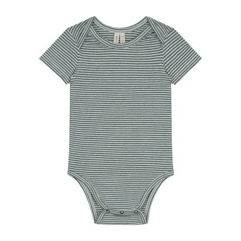 Baby romper blue grey/cream - Gray Label