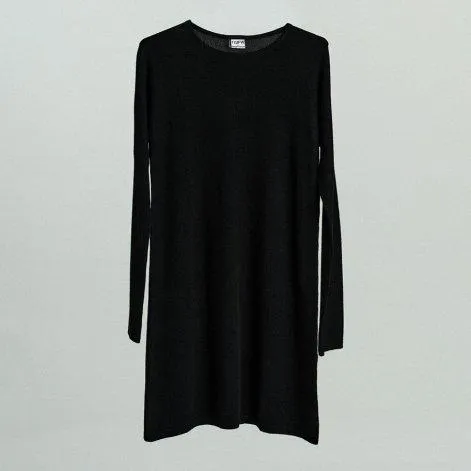 Cashmere knit dress black - TGIFW
