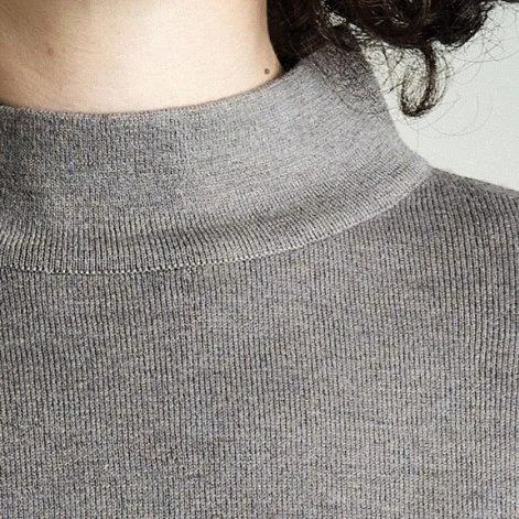 Knitted jumper Merino grey - TGIFW