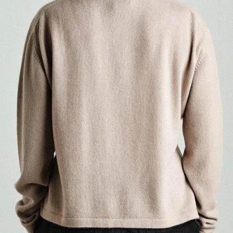 Cashmere knit jumper nude - TGIFW