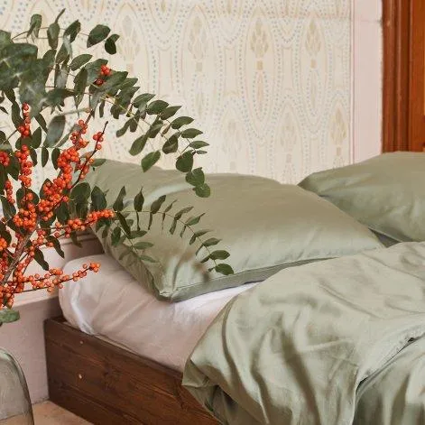 BRAGA eucalyptus, pillow case 65x100 cm - Journey Living