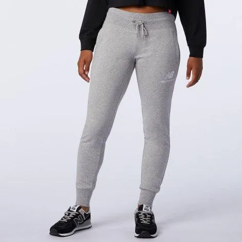 Pantalon de survêtement W Essentials FT gris athlétique - New Balance