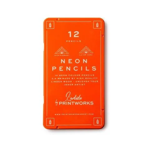 Stifte Neon Pencils, multi - Helvetiq