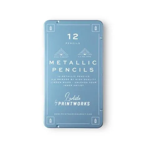 Metallic Pencils, multi - Helvetiq